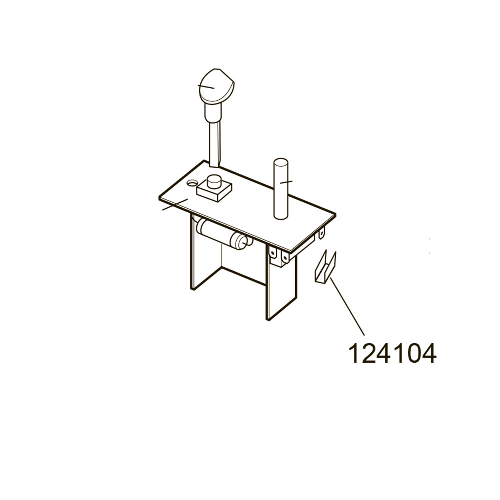картинка Фіксуюча кліпса (124104) від Інтернет-магазину THOMAS
